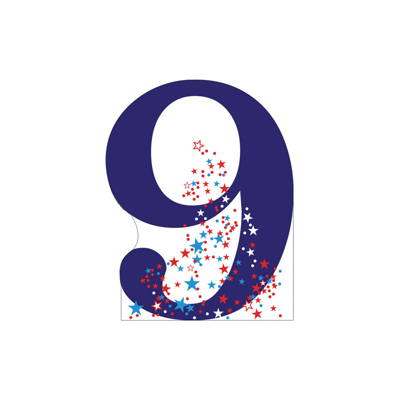 Number 36'' Cardboard Standup