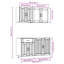 Lucca Kitchen Cabinet Set Lucca-159273504