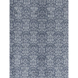 Jakat Wool Damask Area Rug in Gray