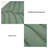 Leaf Shape Pet Blanket, Elm Green