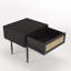 McKail 50cm W Bedside Table