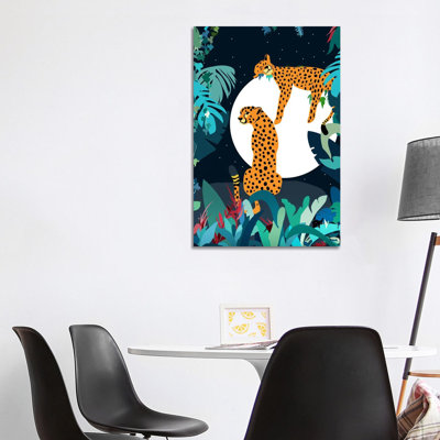 Over The Moon by 83 Oranges - Gallery-Wrapped Canvas Giclée on Canvas