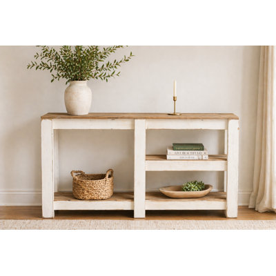 Wendie 60'' Solid Wood Console Table