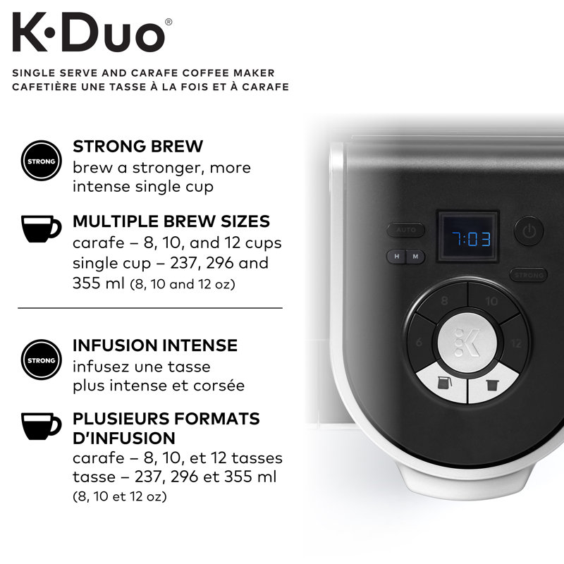 Cafetière K-Duo Keurig Keurig