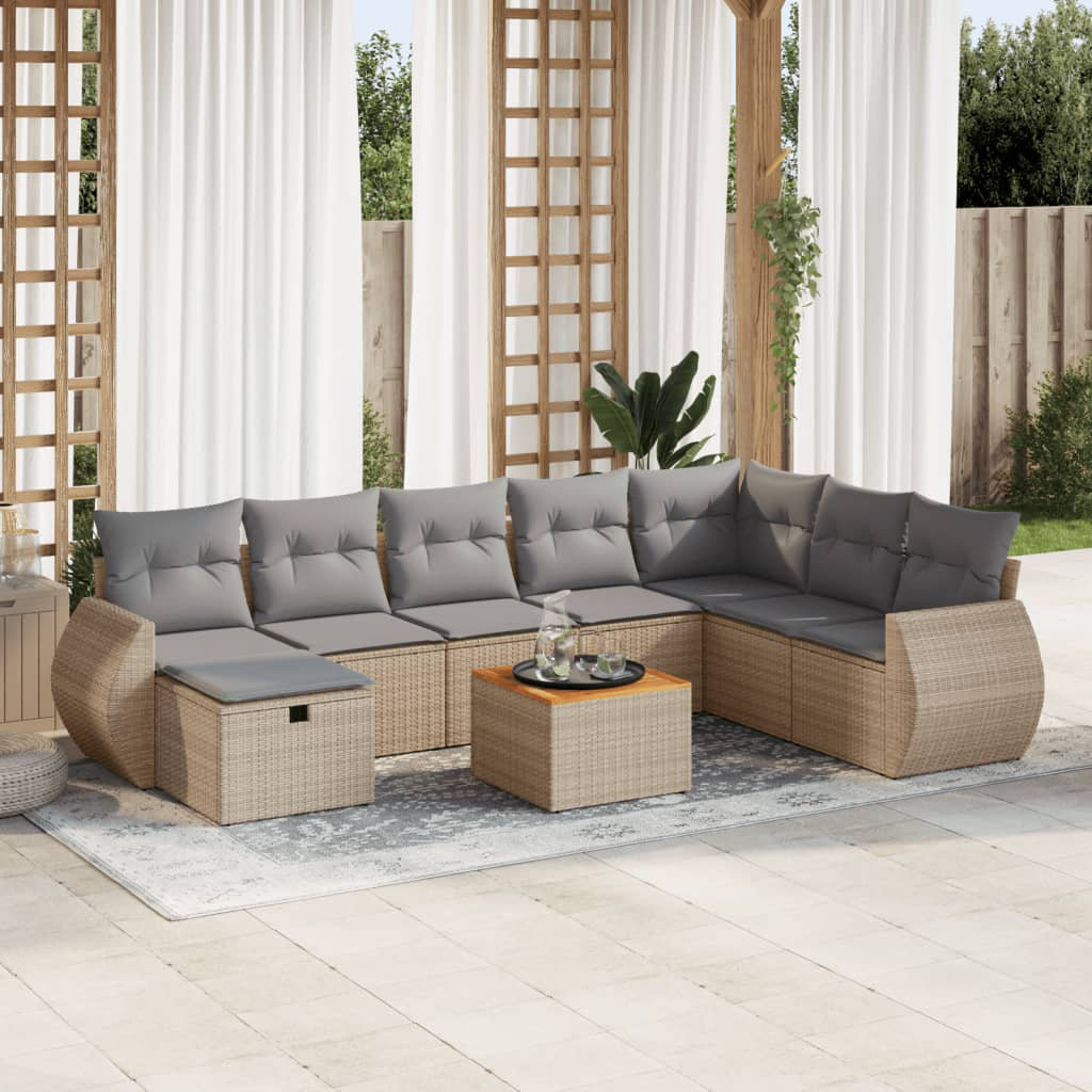 Gartensofa Ariquer mit Kissen