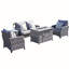 Dontrell 4 Seater Rattan Sofa Set