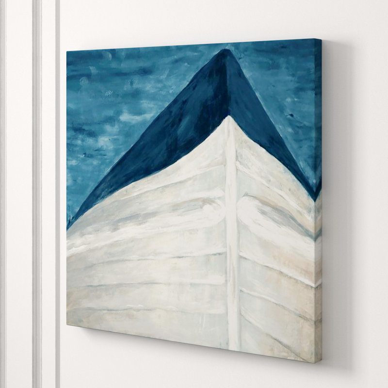 Mediterranean Boats II Print by Barclay Butera, Image Brush Gel, 24" H x 24" W