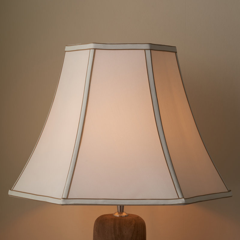 Ervine Bell Lamp Shade ( Uno ), 28cm H x 35cm W x 41cm D, Cream