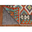 Tapis géométrique en laine Kilim
