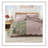 Reversible Floral Print Scallopeded Edge Cotton Quilt Set-121159707