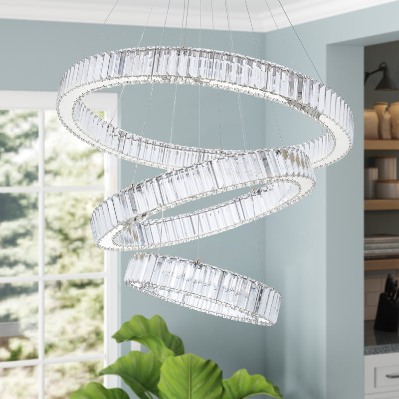 Neilyn 3 - Light LED Tiered Chandelier