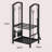 15.75" W Metal Log Rack