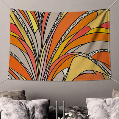 Tapisserie murale abstraite - art mural