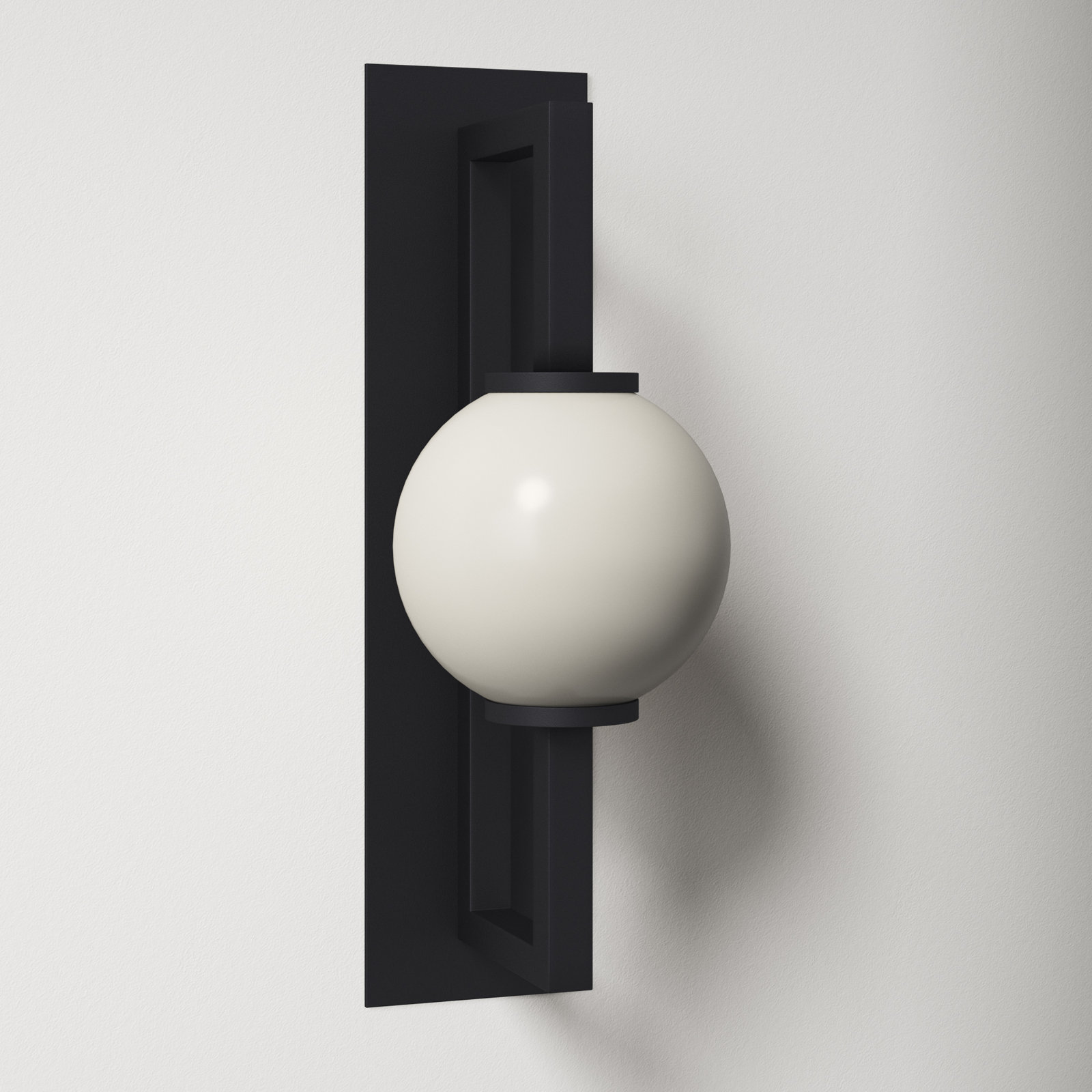 Sairy Single Light Outdoor Wall Light, 24" H x 8" W x 10.5" D