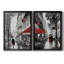 «Rainy Paris I», ensemble de 2 reproductions d'art-428397546-428707257-428707234