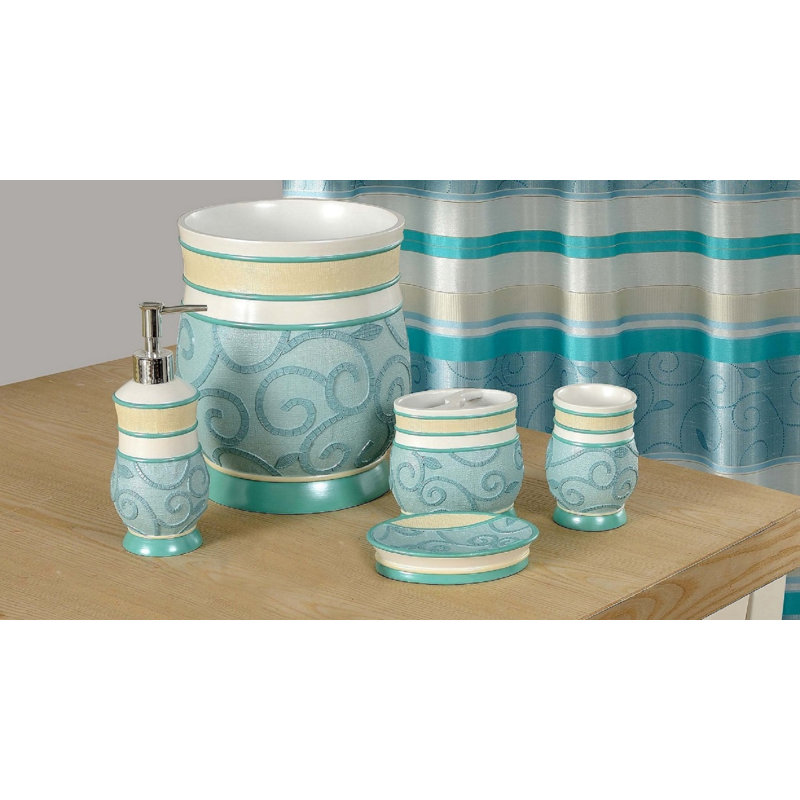 Luz Ceramic / Porcelain Bathroom Accessory Set