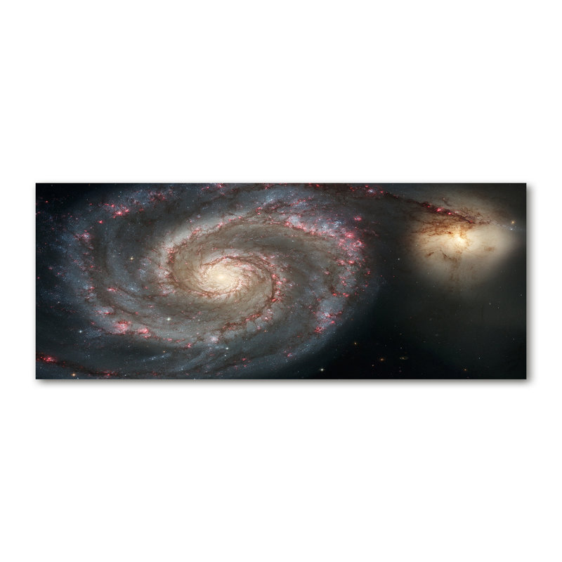 Nebula - No Frame Print on Glass, Canvas, 50cm H x 125cm W x 2cm D