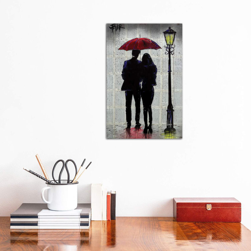 Rain Rain Come Again by Loui Jover - Wrapped Canvas Print, 30.48 cm H x 45.72 cm W