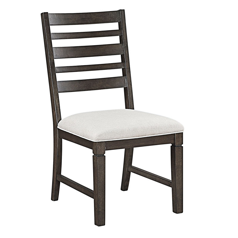 Ensemble de 2 chaises de salle à manger en bois Upholstery