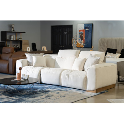 Yaleni 116'' Upholstered Power Reclining Sofa