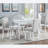 Kitchen Table Set with a Rectangular Table and 4 Upholstered Chairs-1258054178