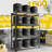31.5"w Heavy-duty Steel Storage Shelving Unit With Rolled Edges, Adjustable Garage Shelving Unit For Garage, Basement, Pantry, Kitchen-1482790605