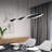 Kameya 1 - Light Matte Black LED Sphere Pendant