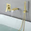 Système de douche à 2 fonctions avec douchette et bec de baignoire-124950264