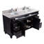 Ensemble de meuble-lavabo double 62 po Woodland