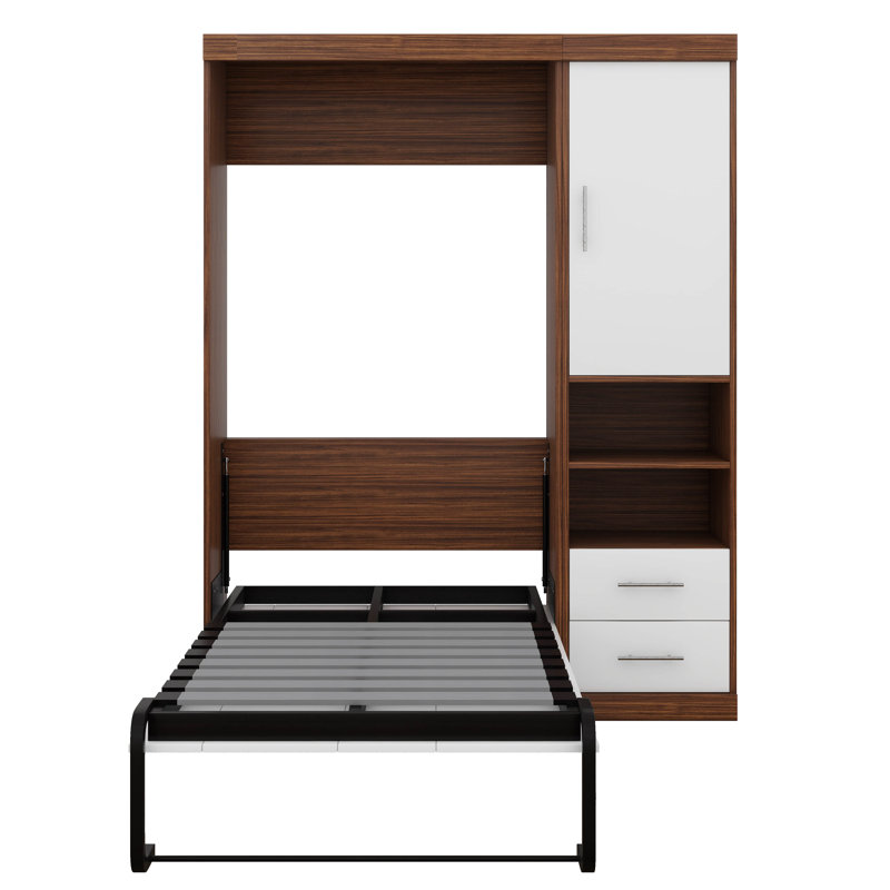 Lit escamotable avec lit escamotable avec armoire à plusieurs couches Murphy, Simple