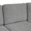 Canapé-lit modulaire convertible en U de 107,1 po pour salon, gris-627945822