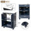 Meuble-lavabo moderne de 24 po de conception simple et élégante avec rangement à fermeture en douceur, tablette réglable, meuble-lavabo avec lavabo en céramique-830562579