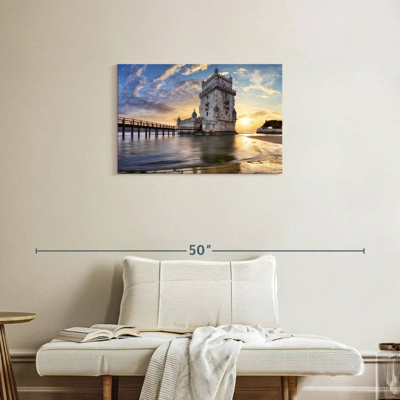 Ravi Historical Belem Tower, 20" H x 30" W