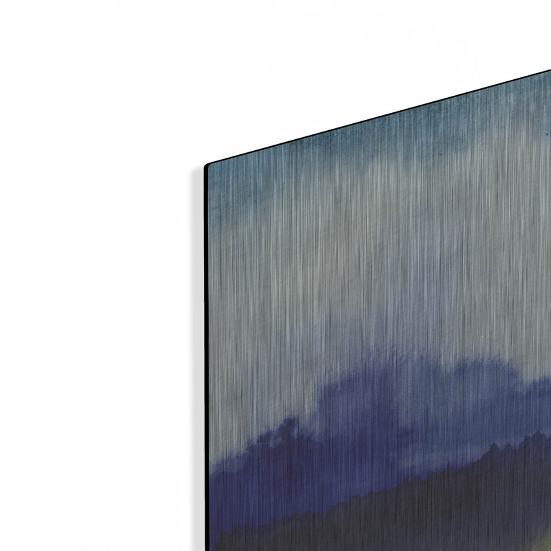 Art mural luxueux «Abstract Landscape 2» par Cheryl Warrick, 36 po x 36 po, H 36 po x l 36 po