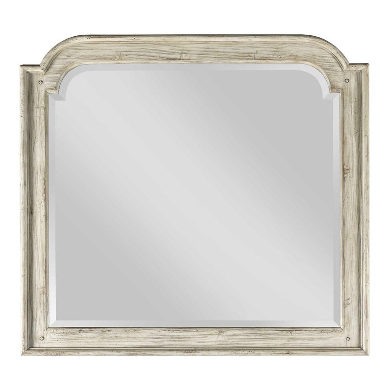 Ormes Solid Wood Rectangle Dresser Mirror
