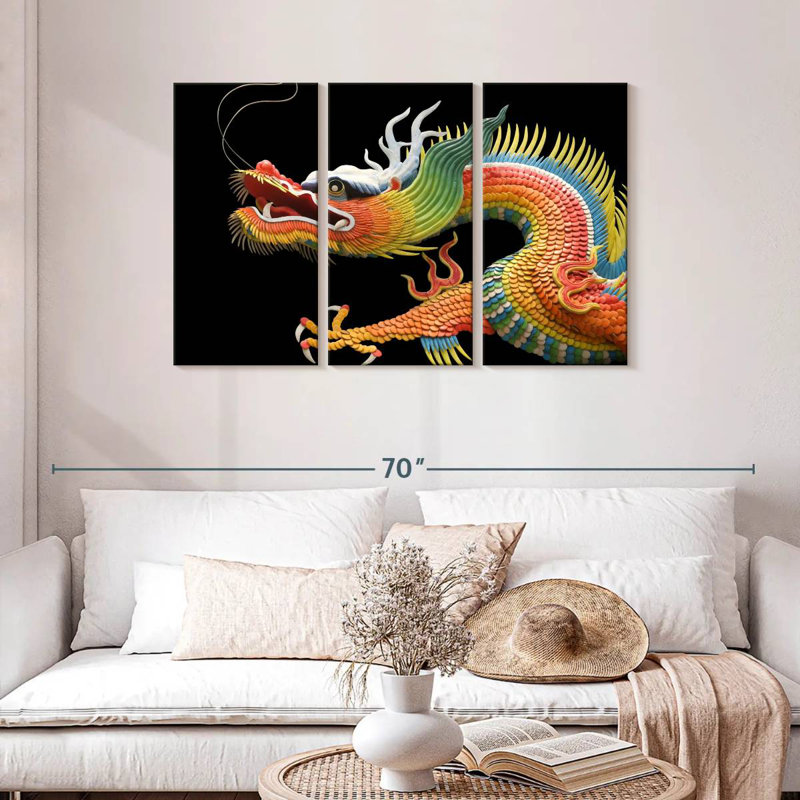 Dragon traditionnel Brampt, H 28 po x l 45 po