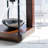 Large premium walnut hourglass