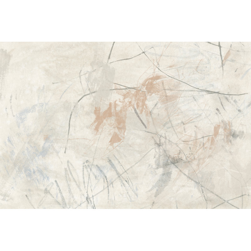 «Eriella Terre Cotta Trace II sur toile» par June Erica Vess, reproduction, L 36 po x H 24 po
