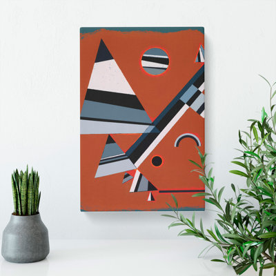 Composition Vol.1 by Wassily Kandinsky - Wrapped Canvas Painting