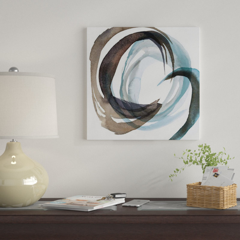 «Overture I», impression sur toile, H 12 po x l 12 po x P 0,75 po, Pas de tapis, Toile tendue