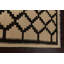 Tapis oriental à motif treillis naturel kilim 7 x 10