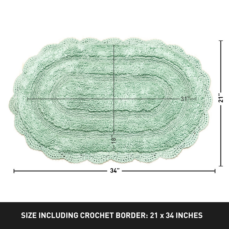 Casanova Non-Slip, 34" L x 21" W, Light Green