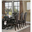 2 chaises d'appoint traditionnelles en bois massif noyer et bois massif