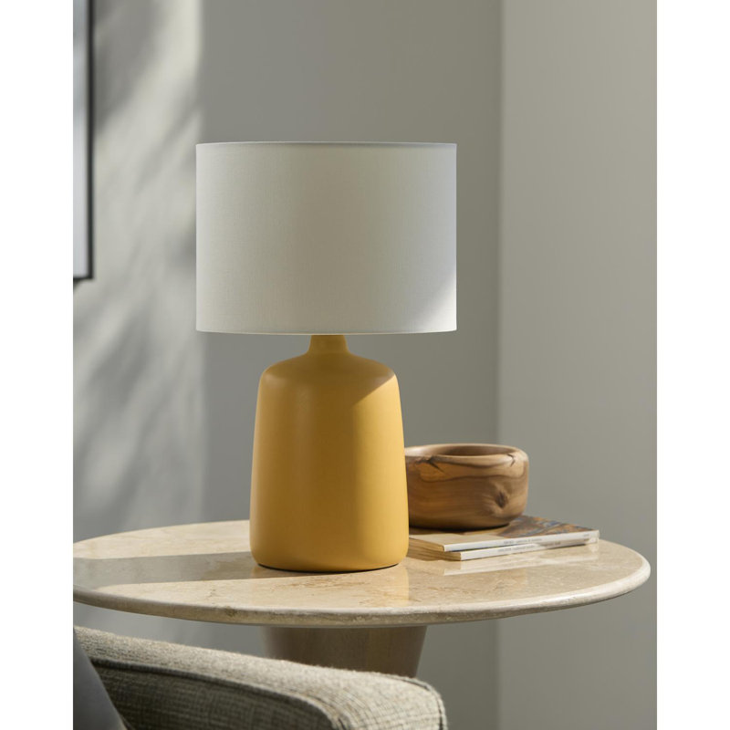 Lampe de table Barletta Elio, Jaune