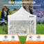 10 Ft. W x 10 Ft. D Metal Party Tent Canopy-1006917736