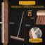 Wooden Garden Sweeping Brush 36 Inch Stiff Bassine Bristle Broom with Metal Stay