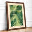 Layered Fern Fronds Botanical - Framed Print-1486204908-1486204904