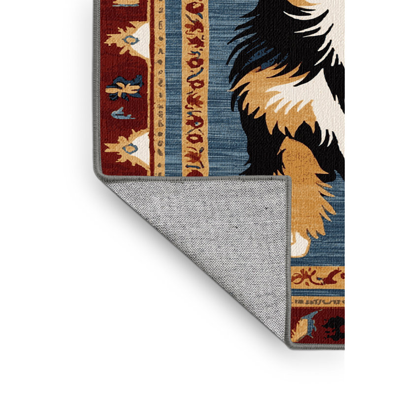  Tapis lavable pour jouets russes, Rond 6 pi