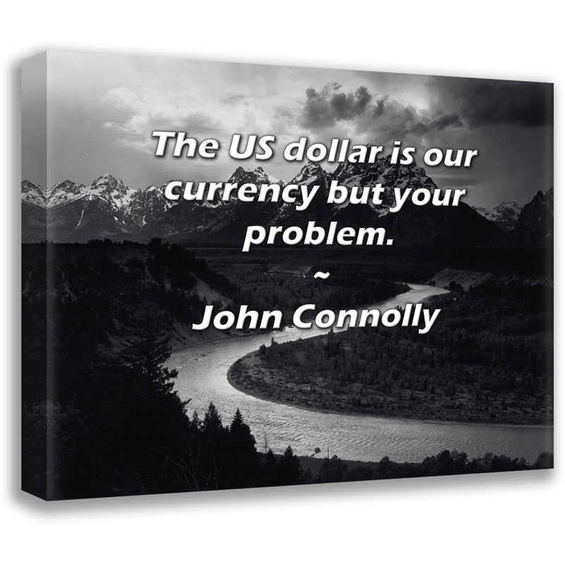 «Artsy Quote» par John Connolly, toile tendue avec châssis, H 17 po x l 24 po
