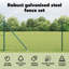 Vidaxl Fence With Posts PVC-Coated Steel-116797915-116797917